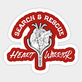 Heart Warrior Sticker